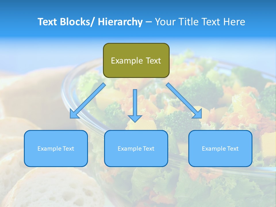 Bowl Glass Horizontal PowerPoint Template