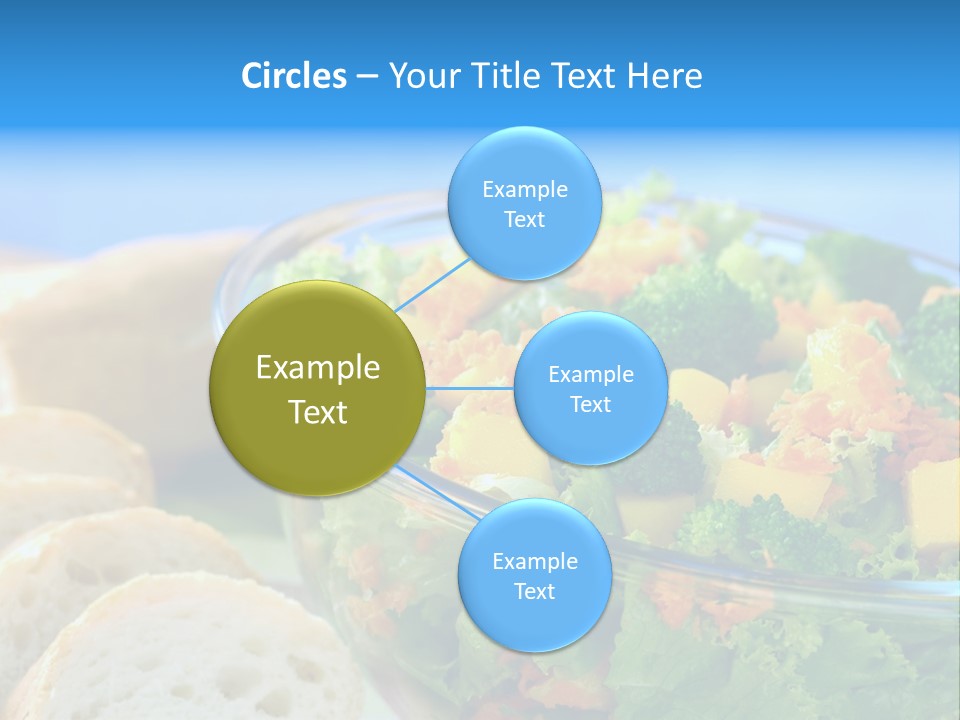 Bowl Glass Horizontal PowerPoint Template