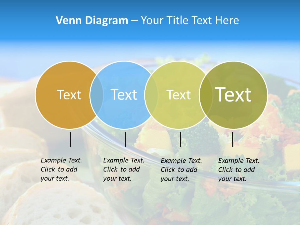 Bowl Glass Horizontal PowerPoint Template