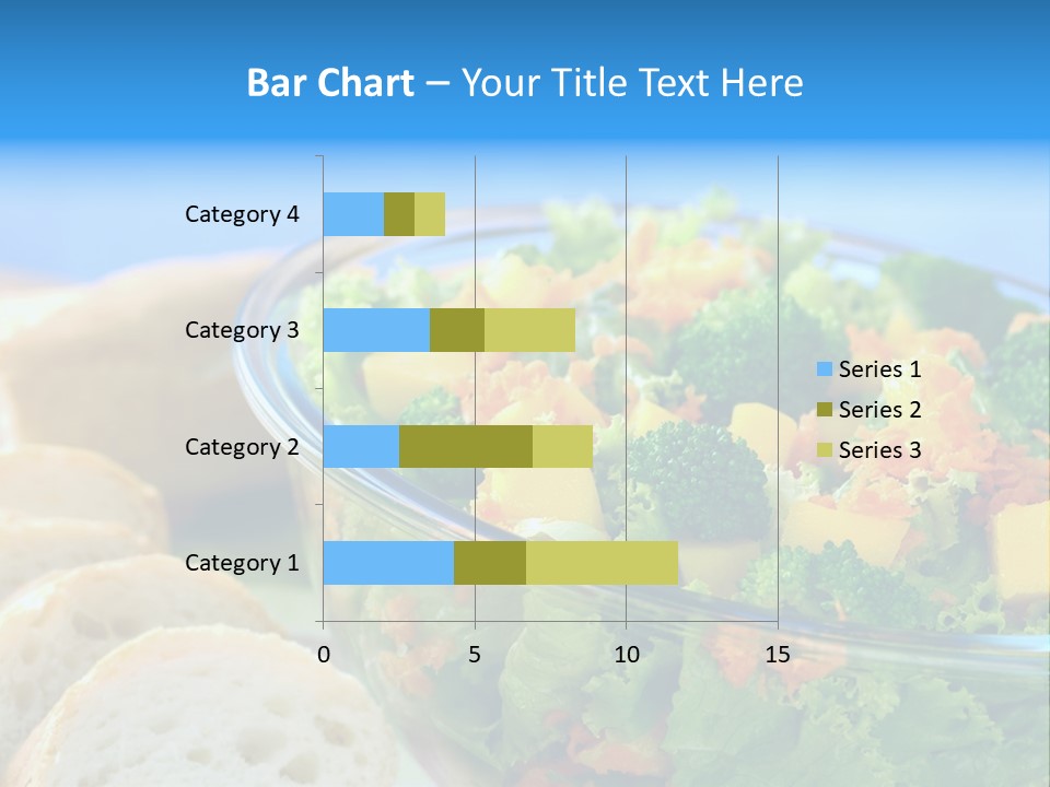 Bowl Glass Horizontal PowerPoint Template