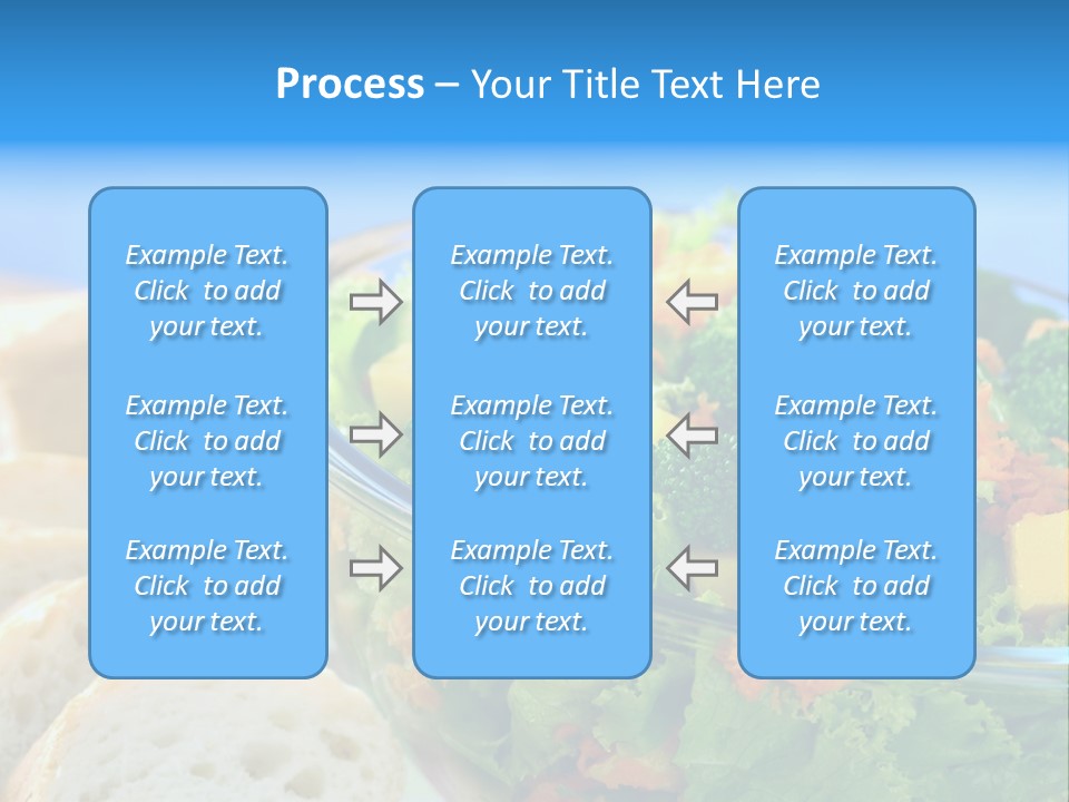Bowl Glass Horizontal PowerPoint Template