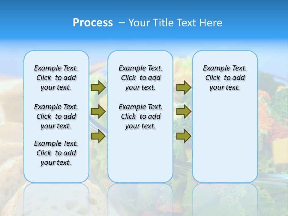 Bowl Glass Horizontal PowerPoint Template