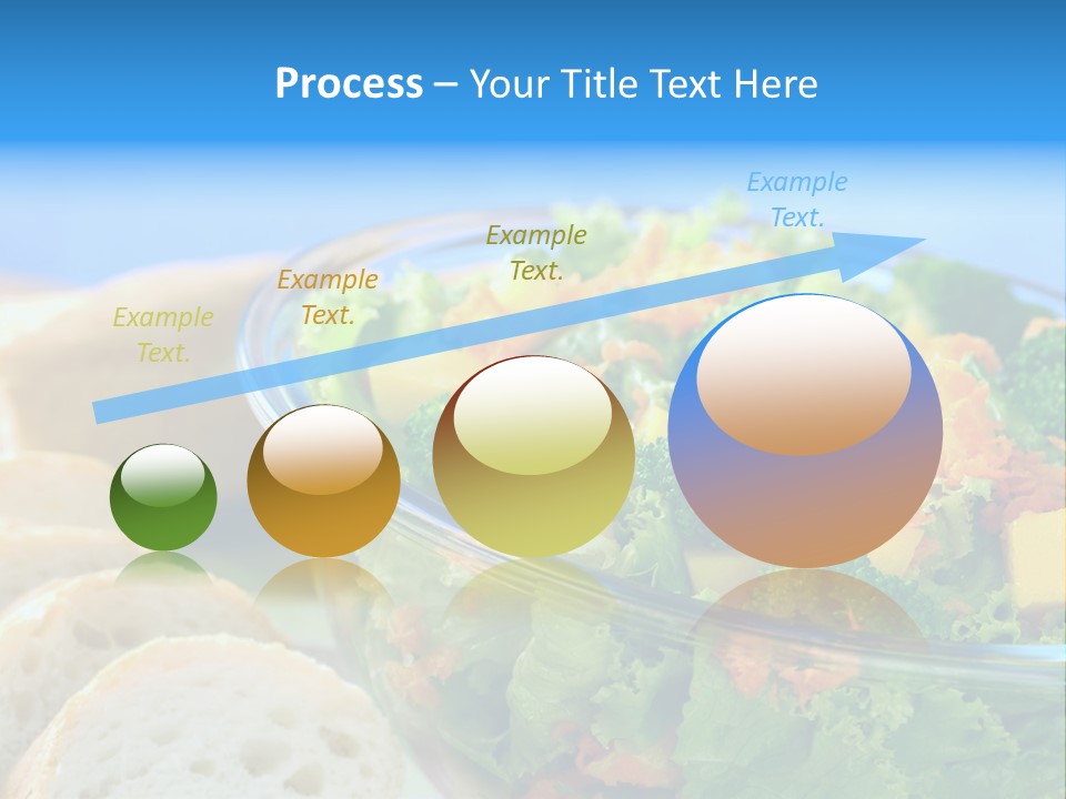 Bowl Glass Horizontal PowerPoint Template