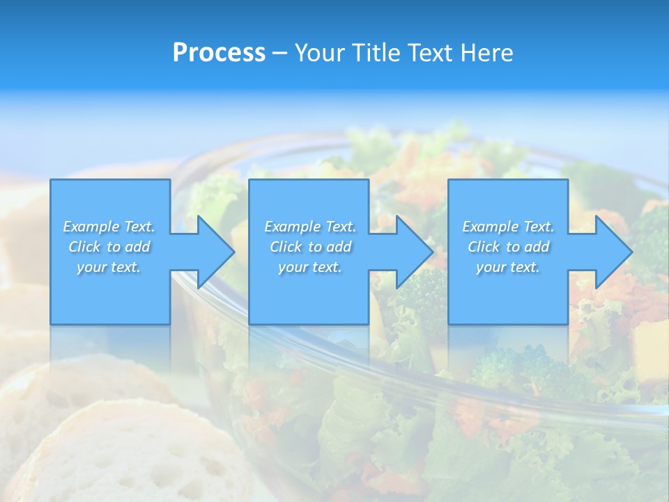 Bowl Glass Horizontal PowerPoint Template