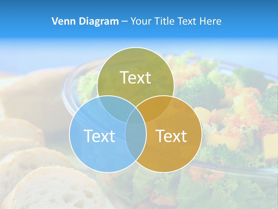 Bowl Glass Horizontal PowerPoint Template