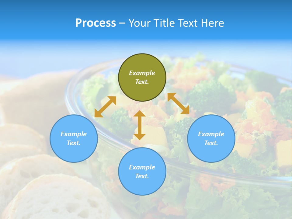 Bowl Glass Horizontal PowerPoint Template