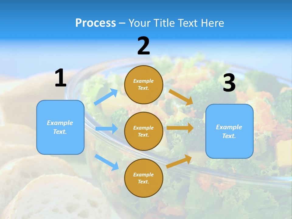 Bowl Glass Horizontal PowerPoint Template
