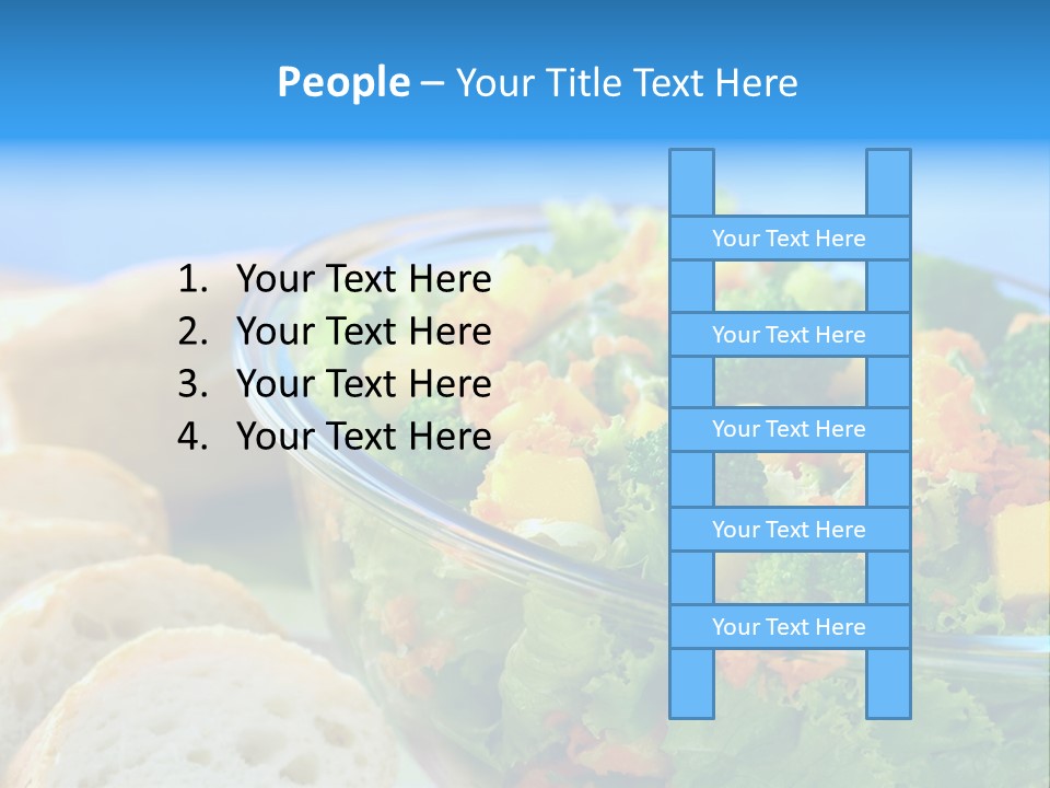 Bowl Glass Horizontal PowerPoint Template