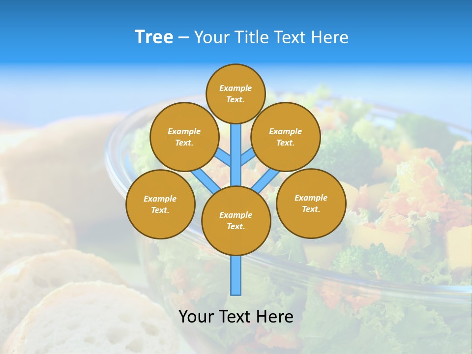 Bowl Glass Horizontal PowerPoint Template