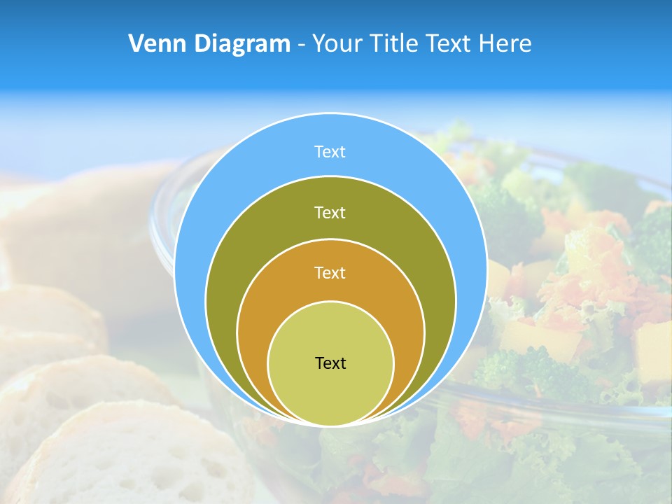 Bowl Glass Horizontal PowerPoint Template