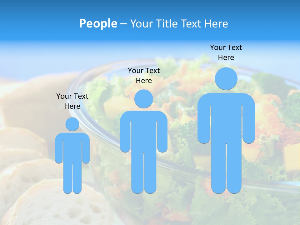 Bowl Glass Horizontal PowerPoint Template