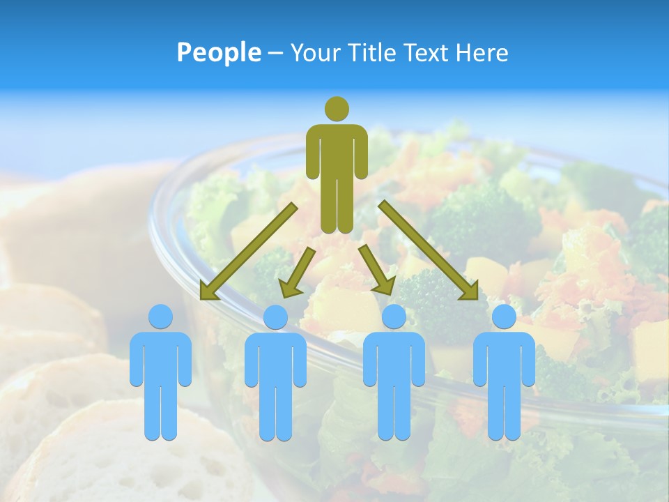 Bowl Glass Horizontal PowerPoint Template