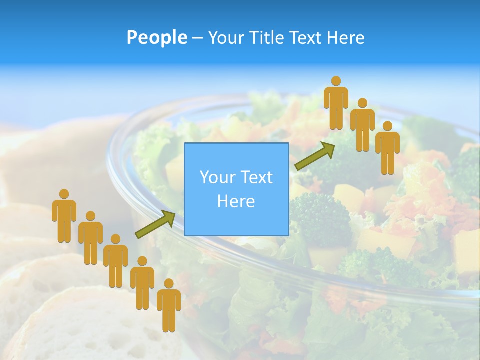 Bowl Glass Horizontal PowerPoint Template