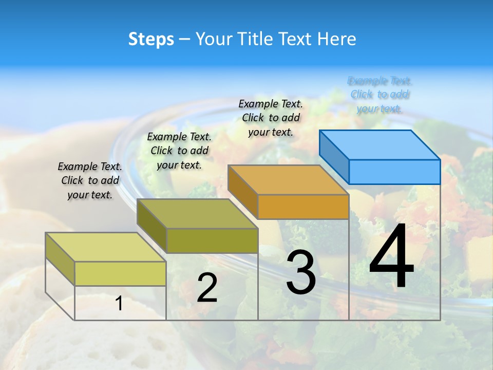 Bowl Glass Horizontal PowerPoint Template