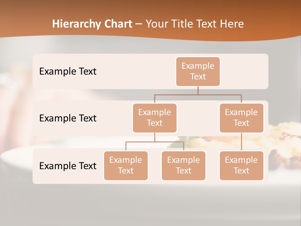 Sitting Breakfast White PowerPoint Template