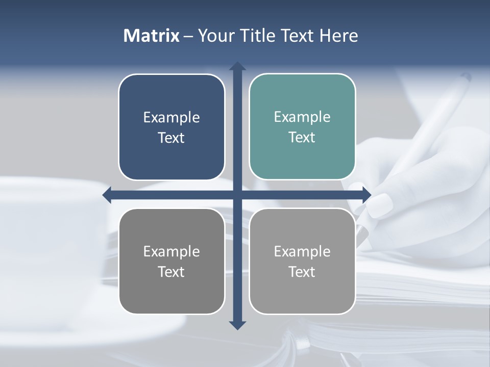 Paper Management Manager PowerPoint Template