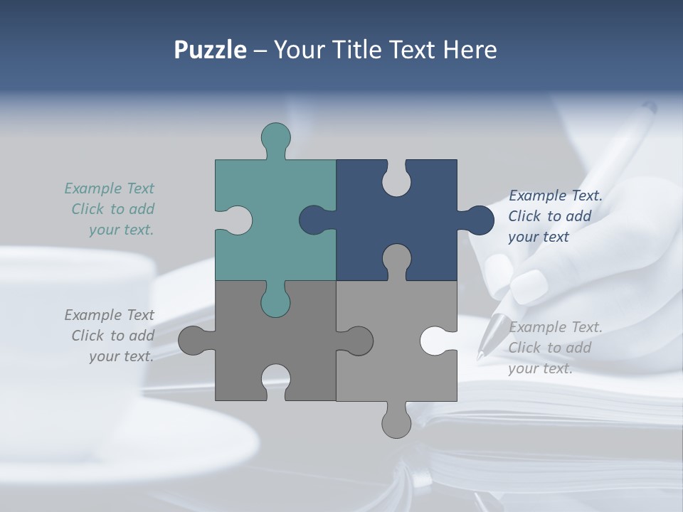 Paper Management Manager PowerPoint Template