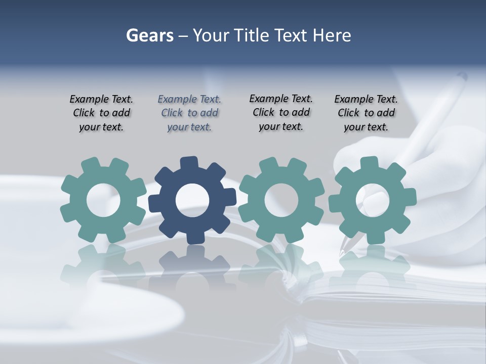 Paper Management Manager PowerPoint Template