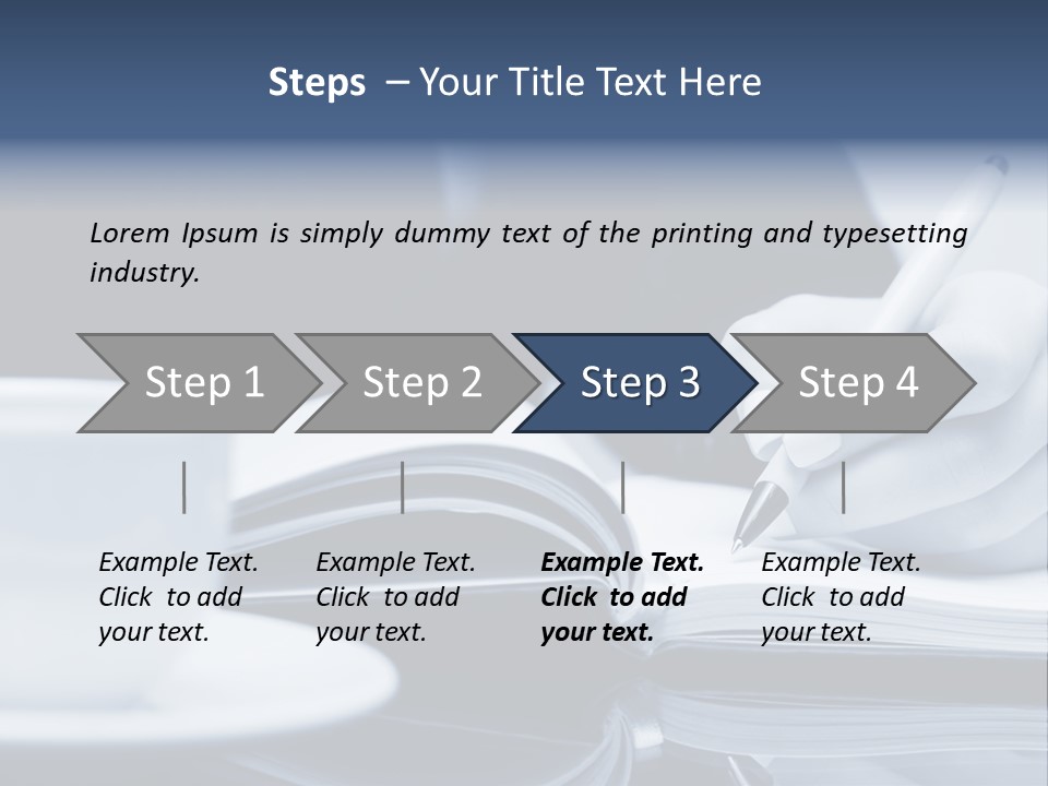 Paper Management Manager PowerPoint Template