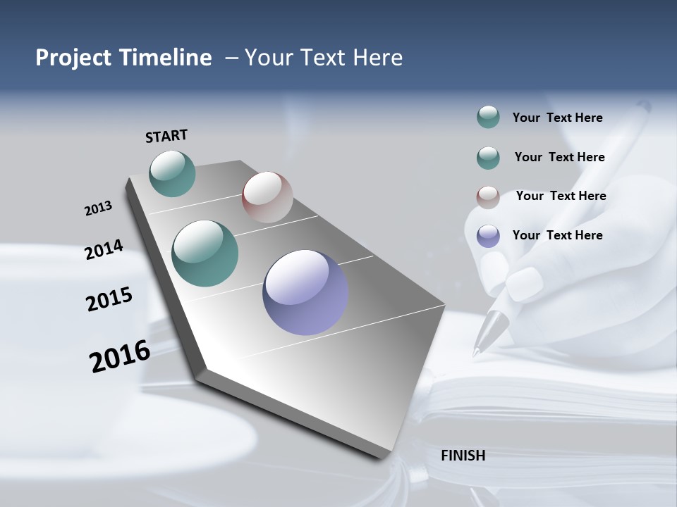 Paper Management Manager PowerPoint Template