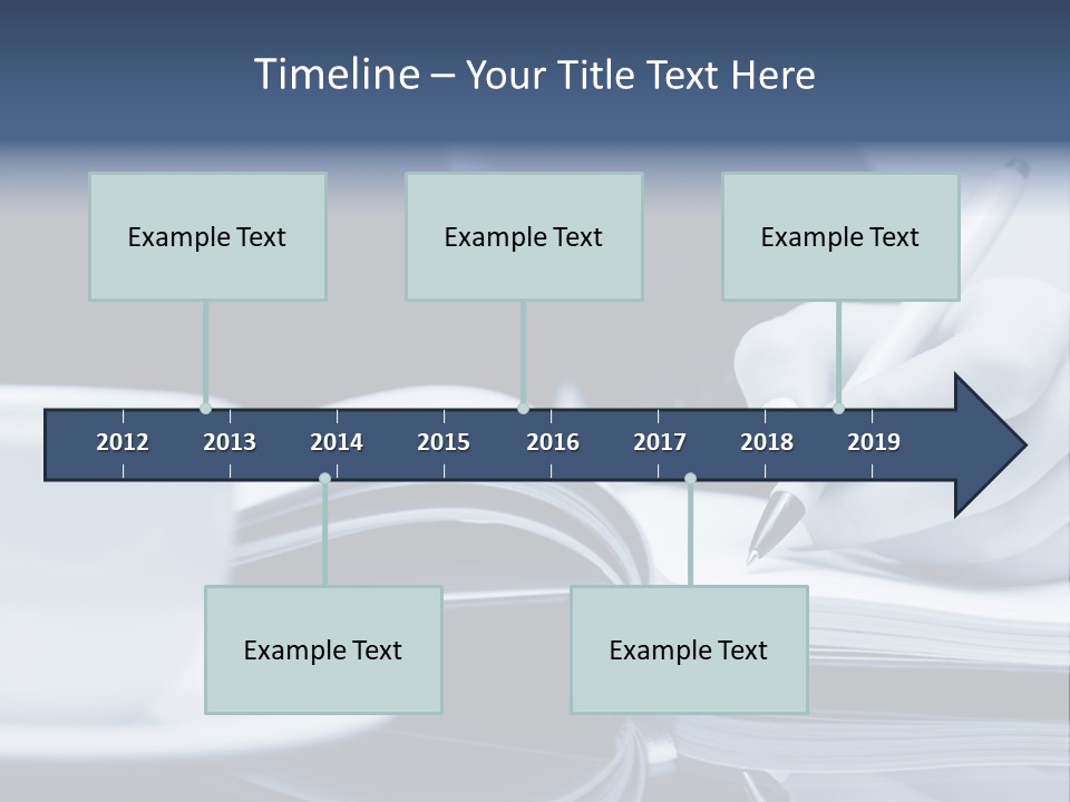 Paper Management Manager PowerPoint Template