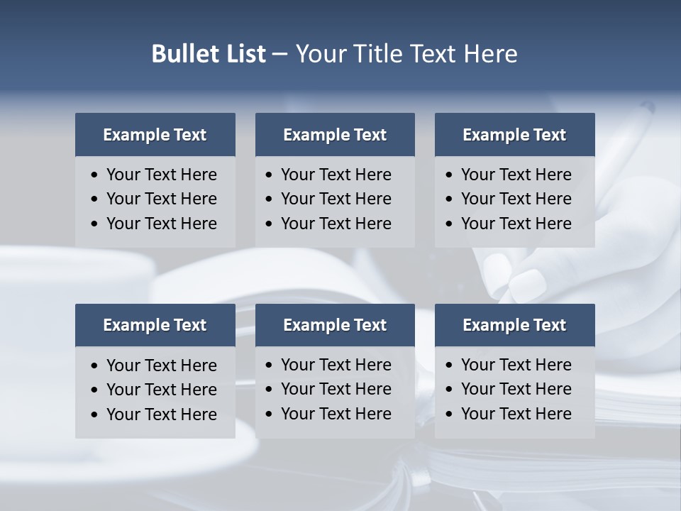 Paper Management Manager PowerPoint Template