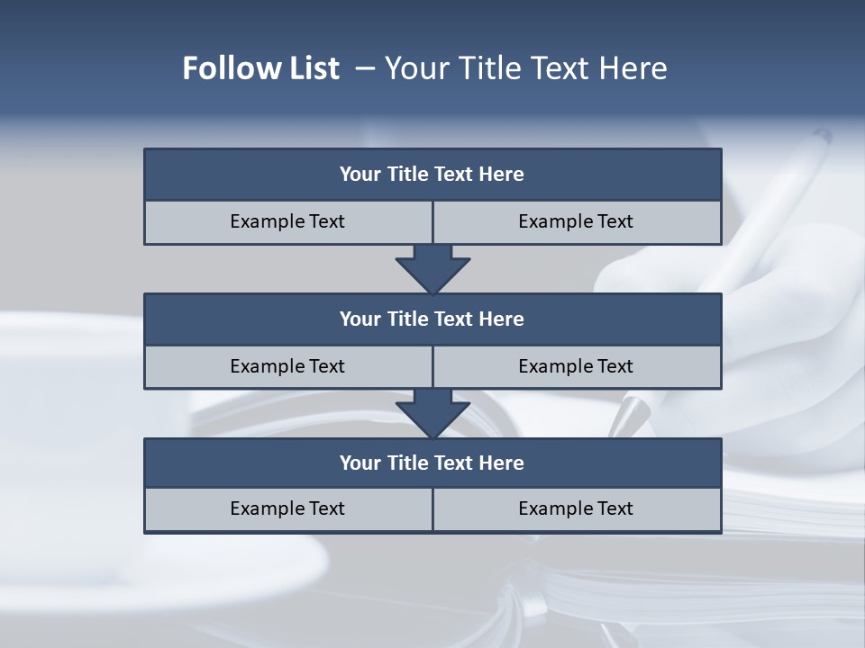Paper Management Manager PowerPoint Template