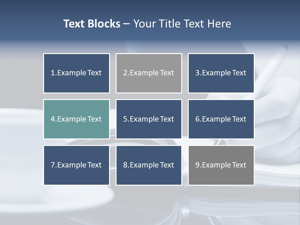 Paper Management Manager PowerPoint Template