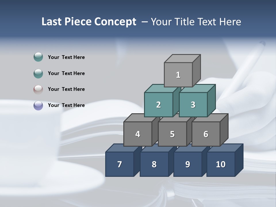 Paper Management Manager PowerPoint Template