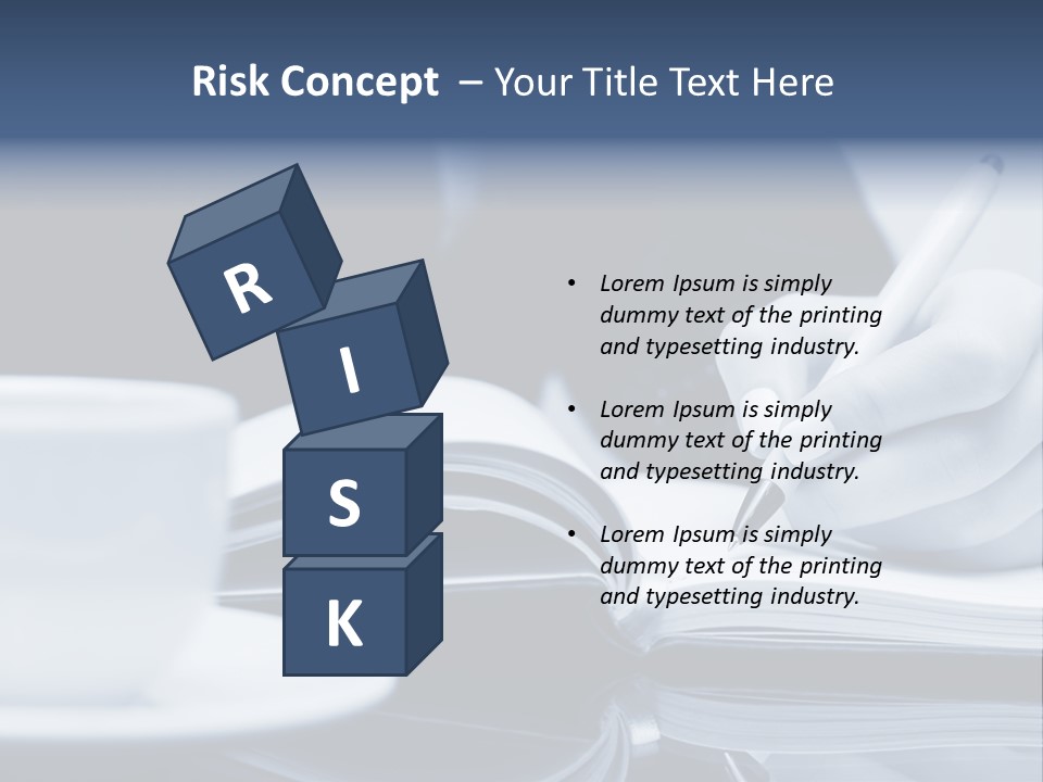 Paper Management Manager PowerPoint Template