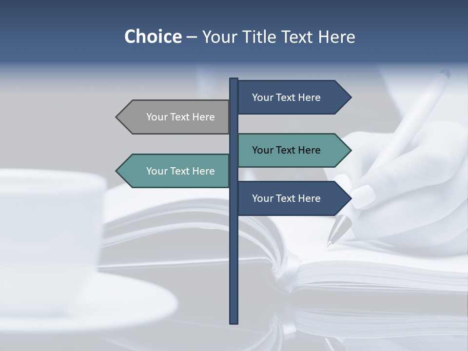Paper Management Manager PowerPoint Template