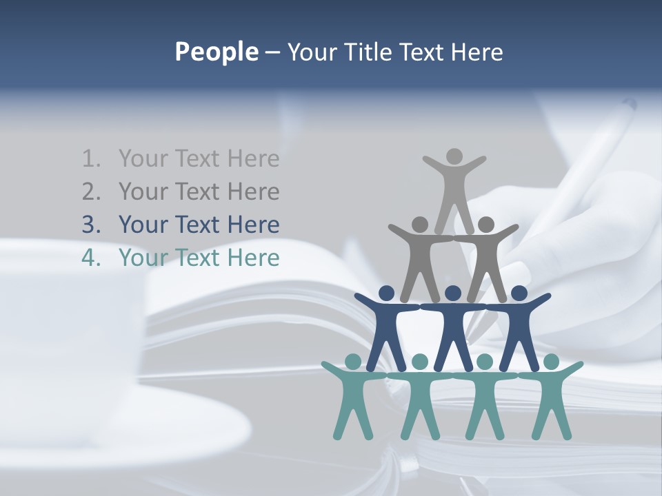 Paper Management Manager PowerPoint Template