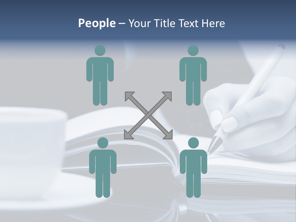 Paper Management Manager PowerPoint Template