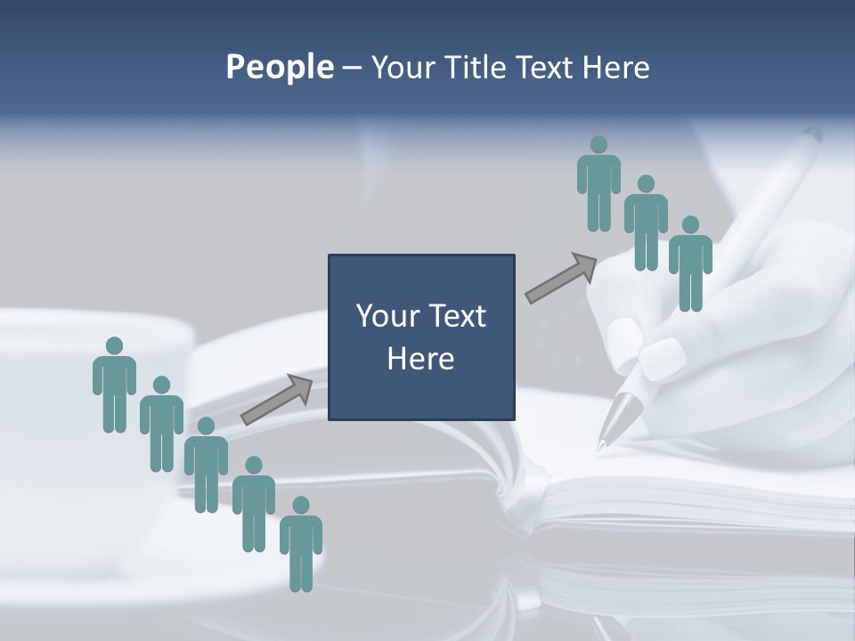 Paper Management Manager PowerPoint Template