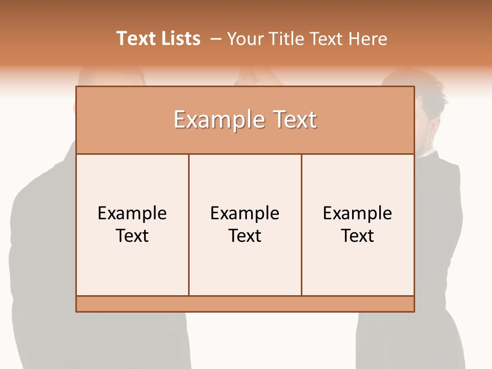 Businessmen Professional Highfive PowerPoint Template
