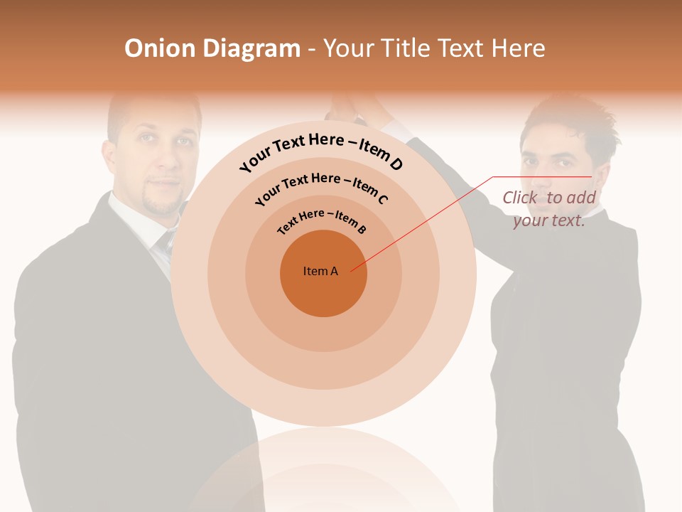 Businessmen Professional Highfive PowerPoint Template