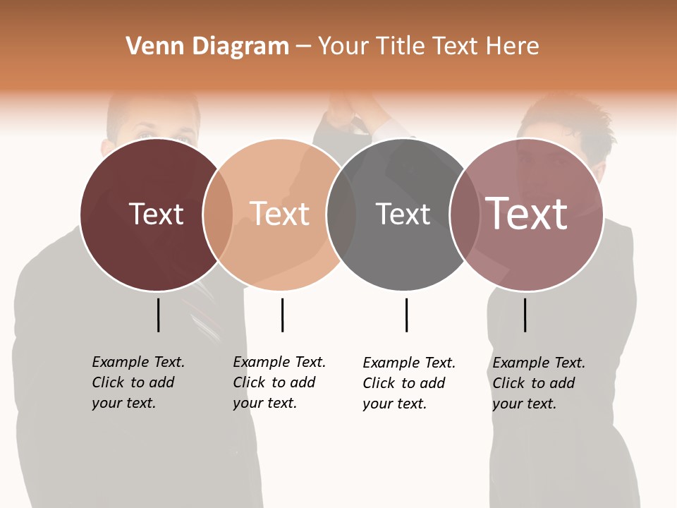 Businessmen Professional Highfive PowerPoint Template