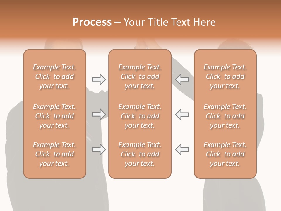 Businessmen Professional Highfive PowerPoint Template