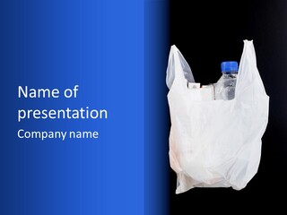 Sachet Full Background PowerPoint Template