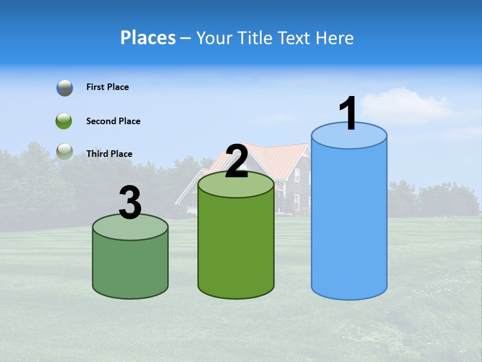 Wonderland Sky Summer PowerPoint Template