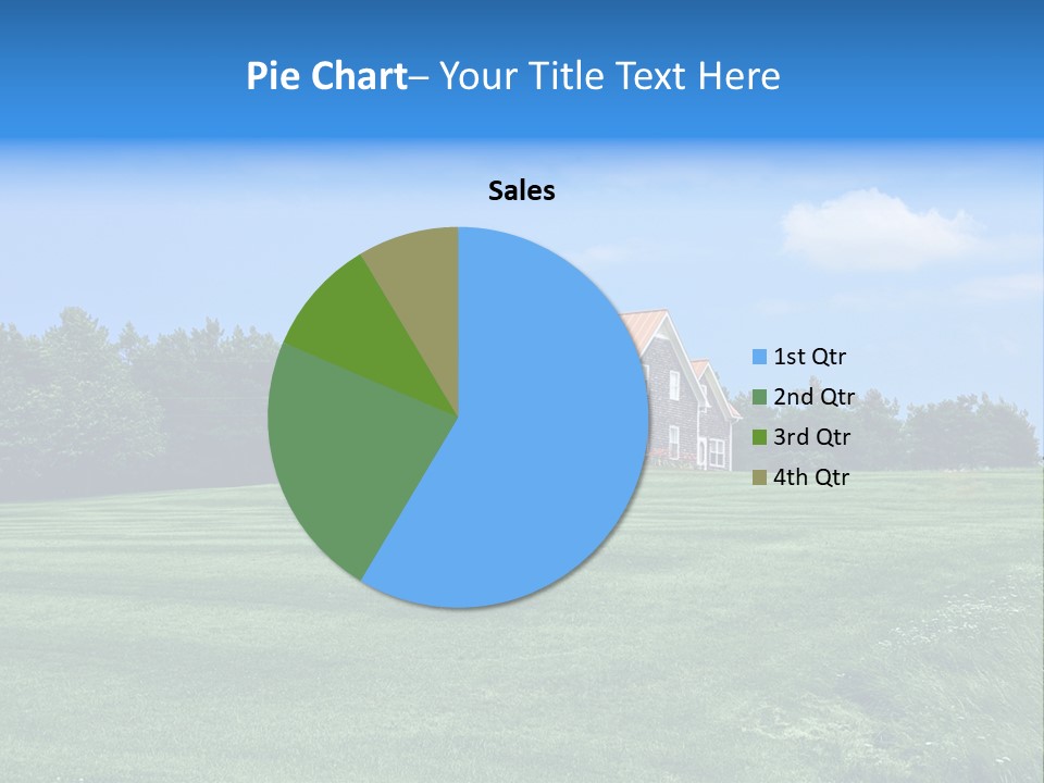 Wonderland Sky Summer PowerPoint Template