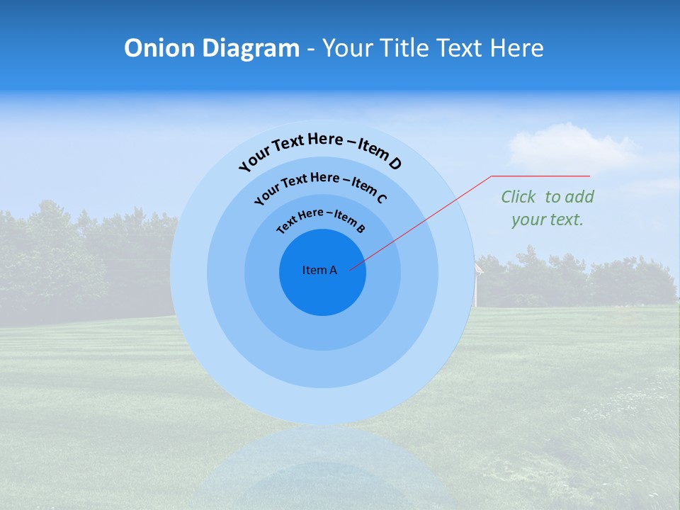 Wonderland Sky Summer PowerPoint Template