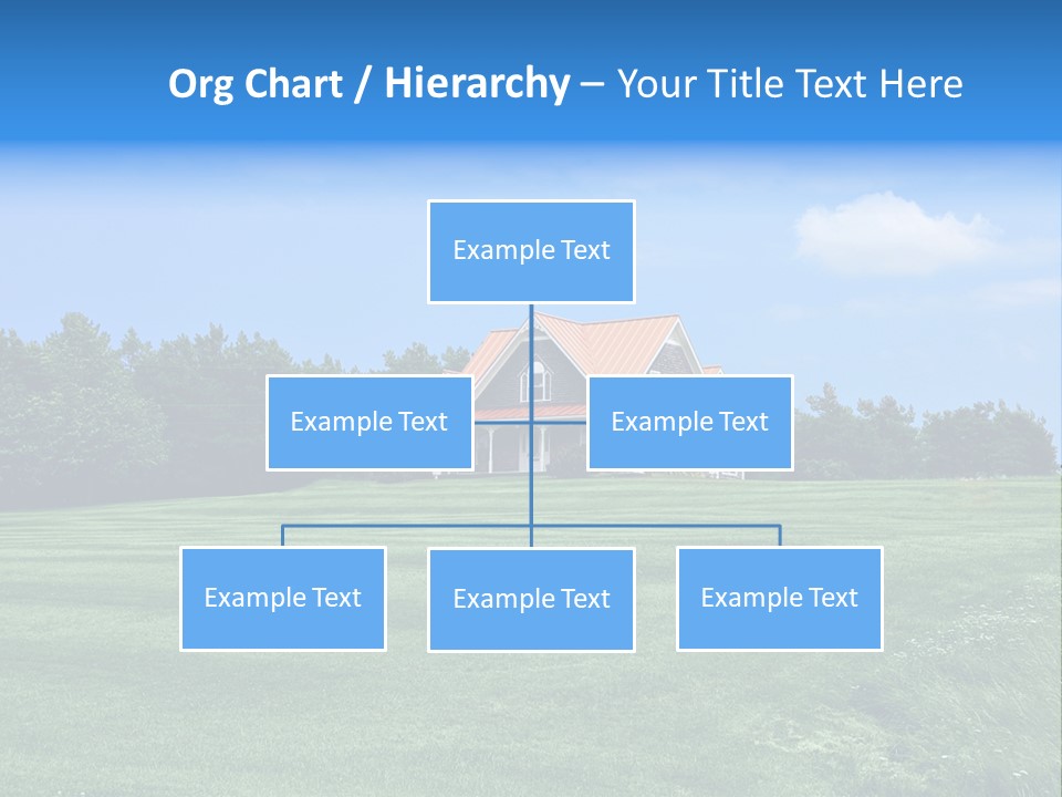 Wonderland Sky Summer PowerPoint Template