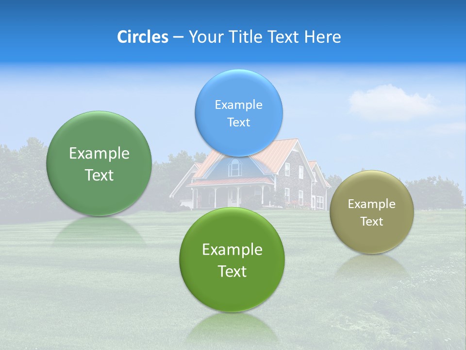 Wonderland Sky Summer PowerPoint Template
