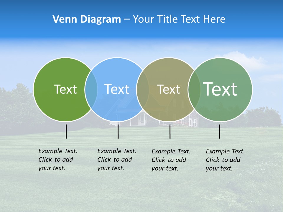 Wonderland Sky Summer PowerPoint Template