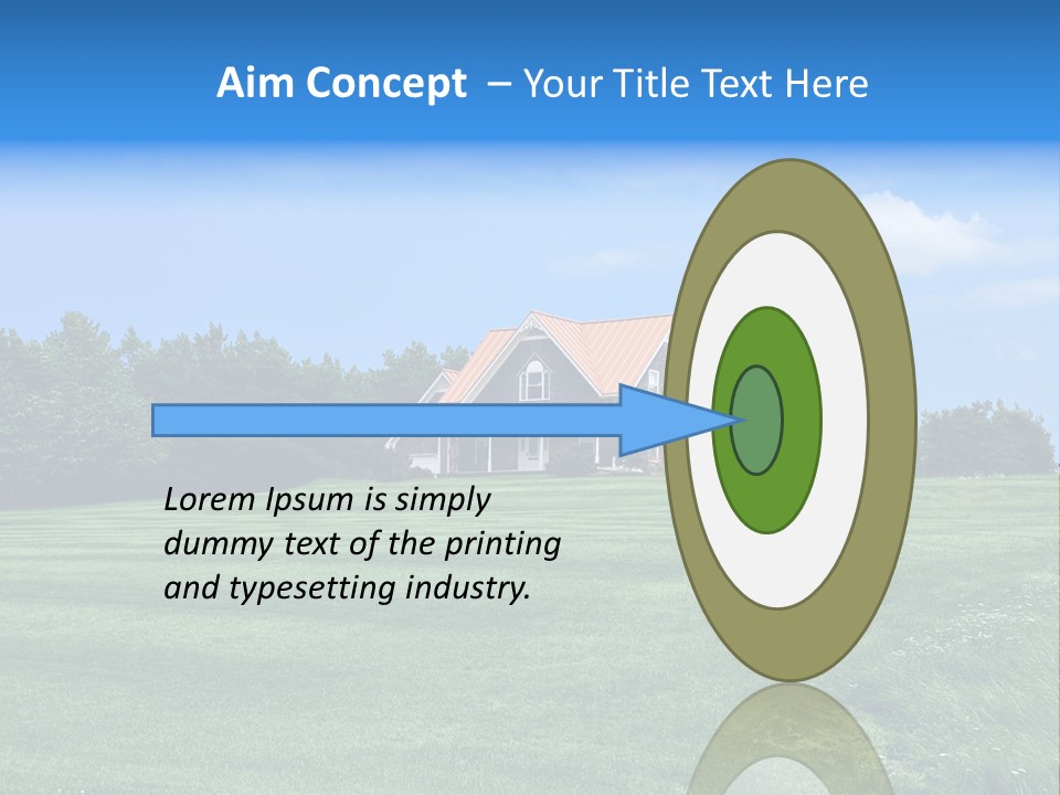 Wonderland Sky Summer PowerPoint Template