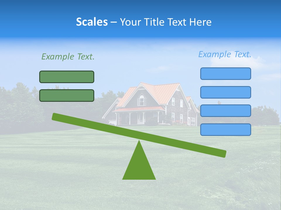 Wonderland Sky Summer PowerPoint Template