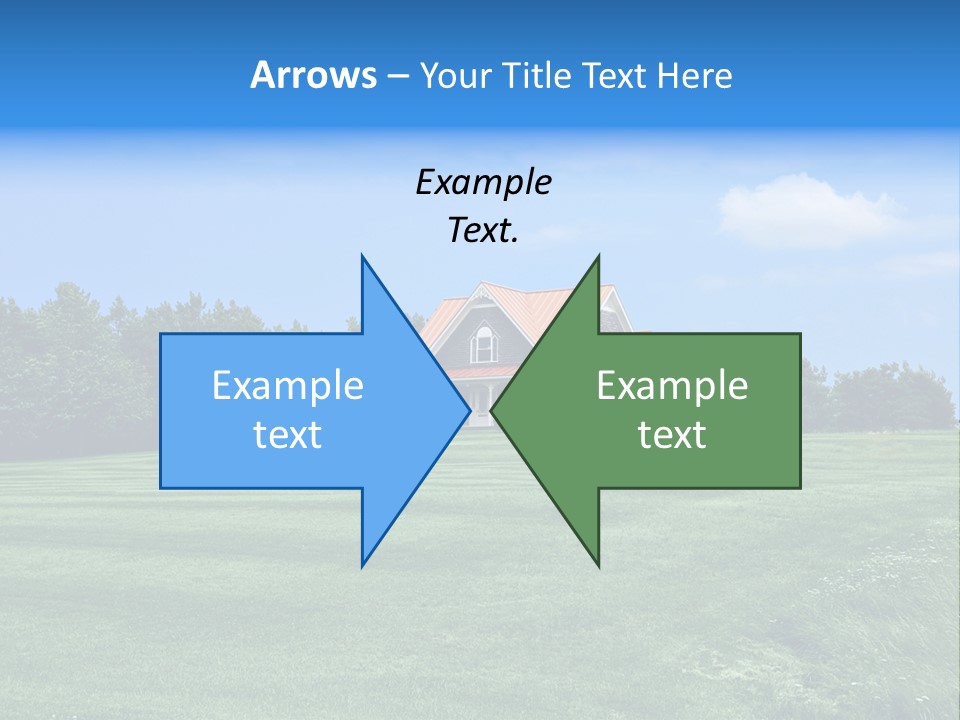 Wonderland Sky Summer PowerPoint Template