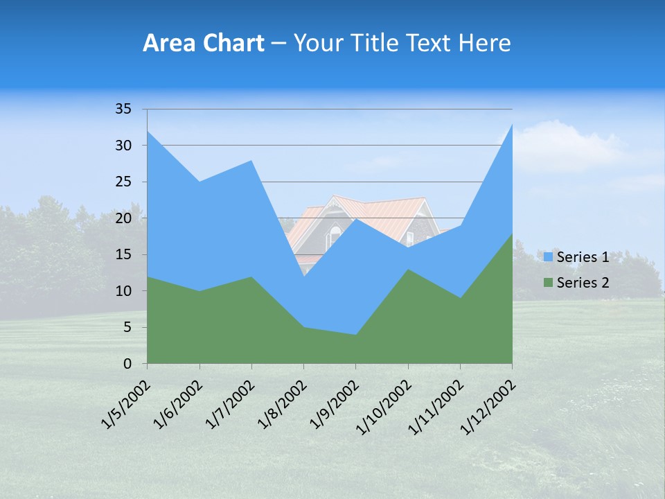 Wonderland Sky Summer PowerPoint Template
