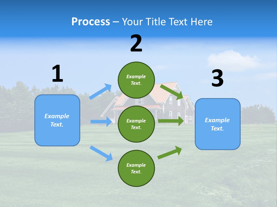 Wonderland Sky Summer PowerPoint Template